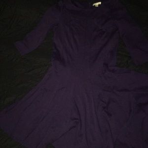 Coldwater Creek purple swing dress 10